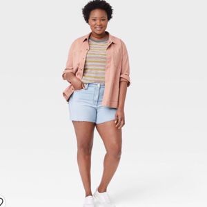 Women's Vintage Midi Jean Shorts